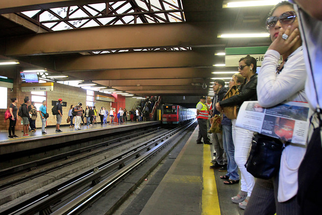 Nueva falla en el Metro: Línea 6 funciona sólo entre Franklin y Los Leones  – Fortín Mapocho